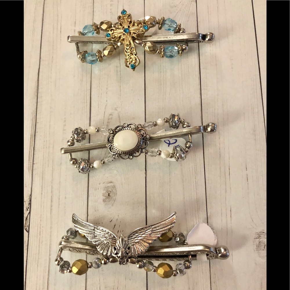 Lilla Rose NWOT Set of 3 Flexi Hair Clips
